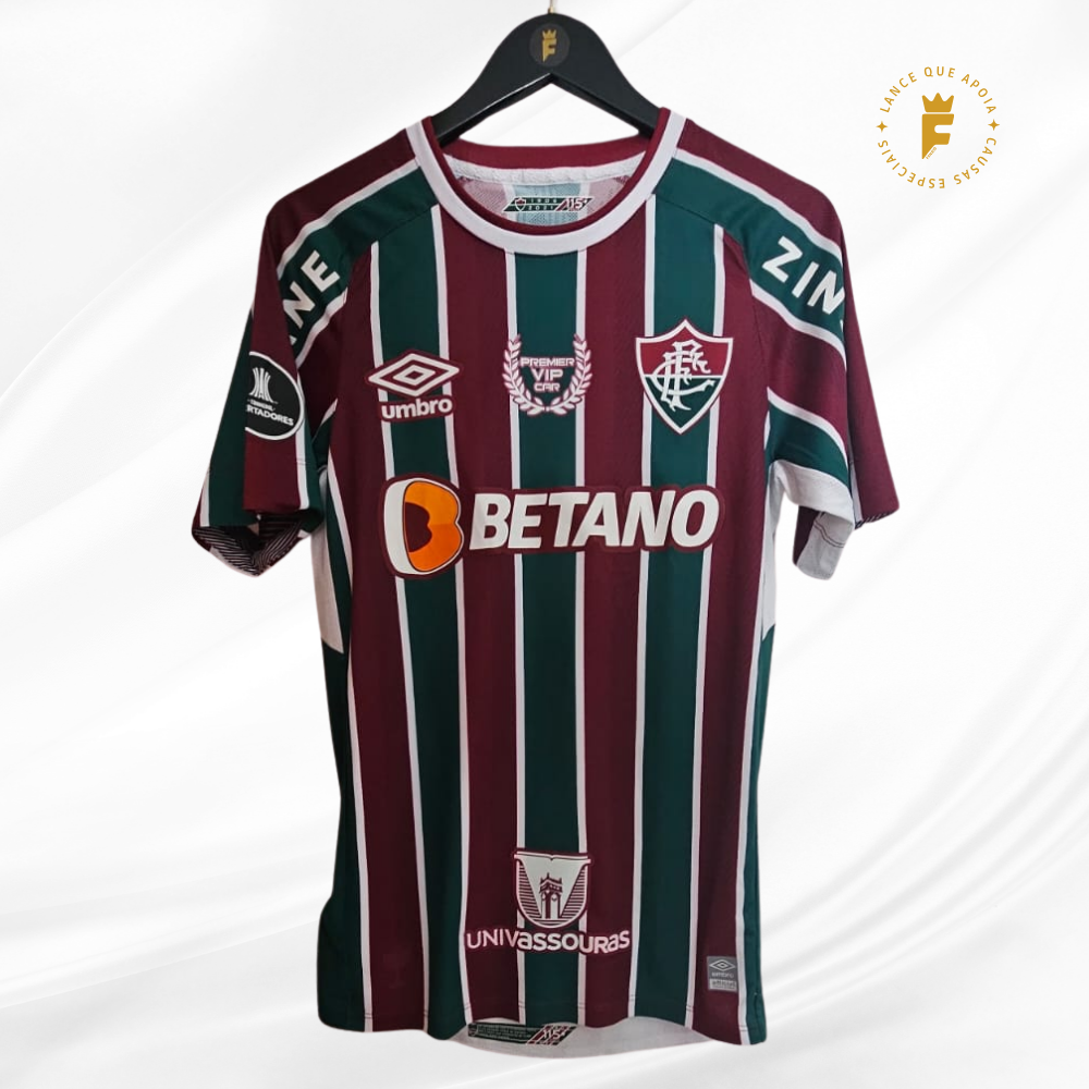 Camisa oficial Fluminense Libertadores 2022, de jogo, Willian N17  