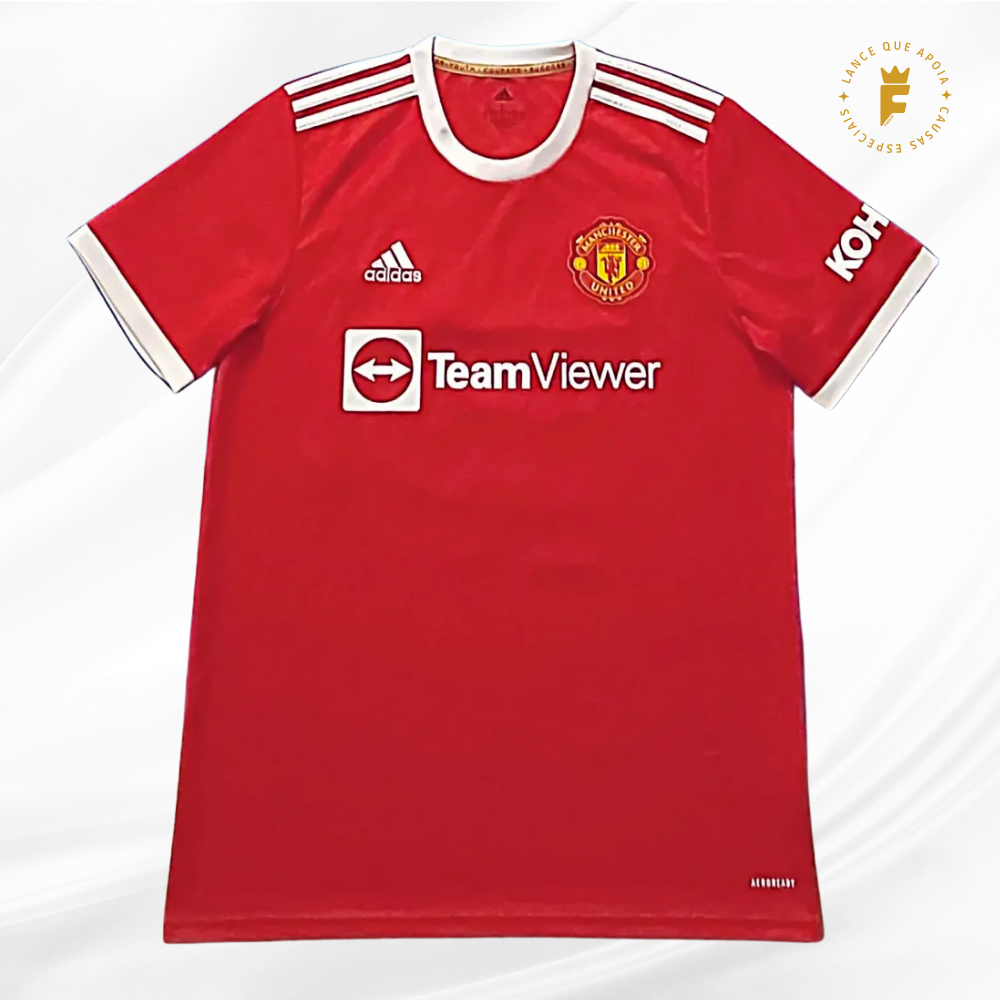 Camisa Manchester United 2021-22, N7, autografada Cristiano Ronaldo 