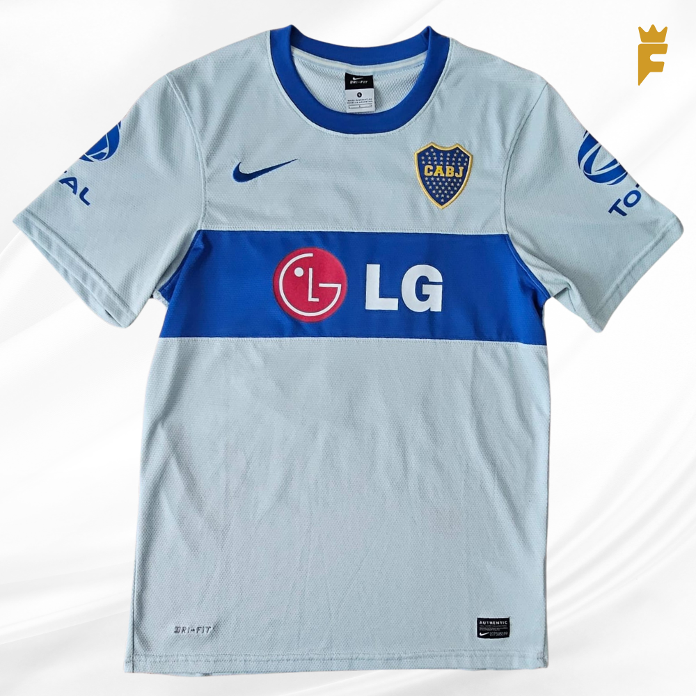 Camisa oficial do  Boca Juniors 2010/11 autografada, Riquelme