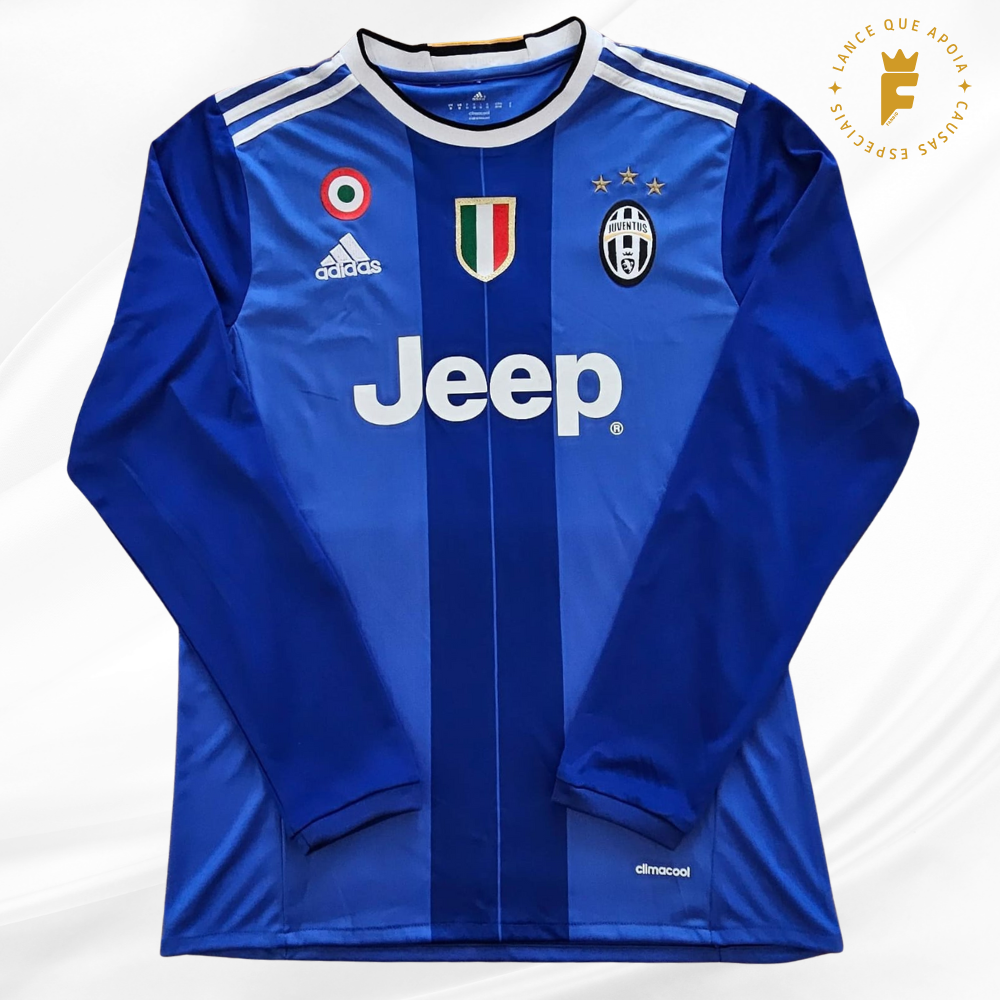 Camisa oficial do Juventus 2016/17 autografada Gonzalo Higuain