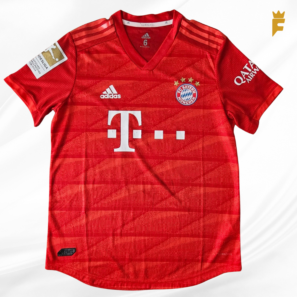 Camisa oficial Bayern Munchen 2019/20, autografada Philippe Coutinho, de jogo