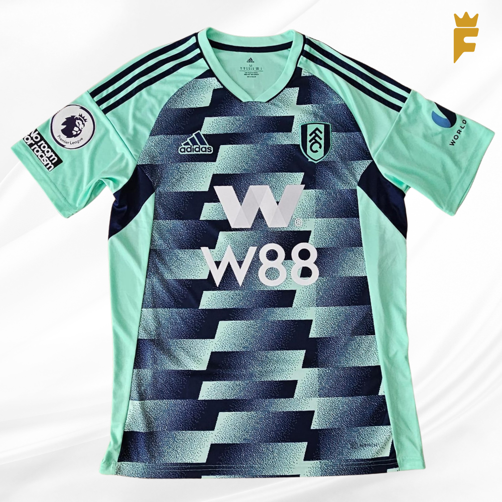Camisa Fulham 2022/23 Unif 2 Willian, Premier League ,De Jogo,  Autografada