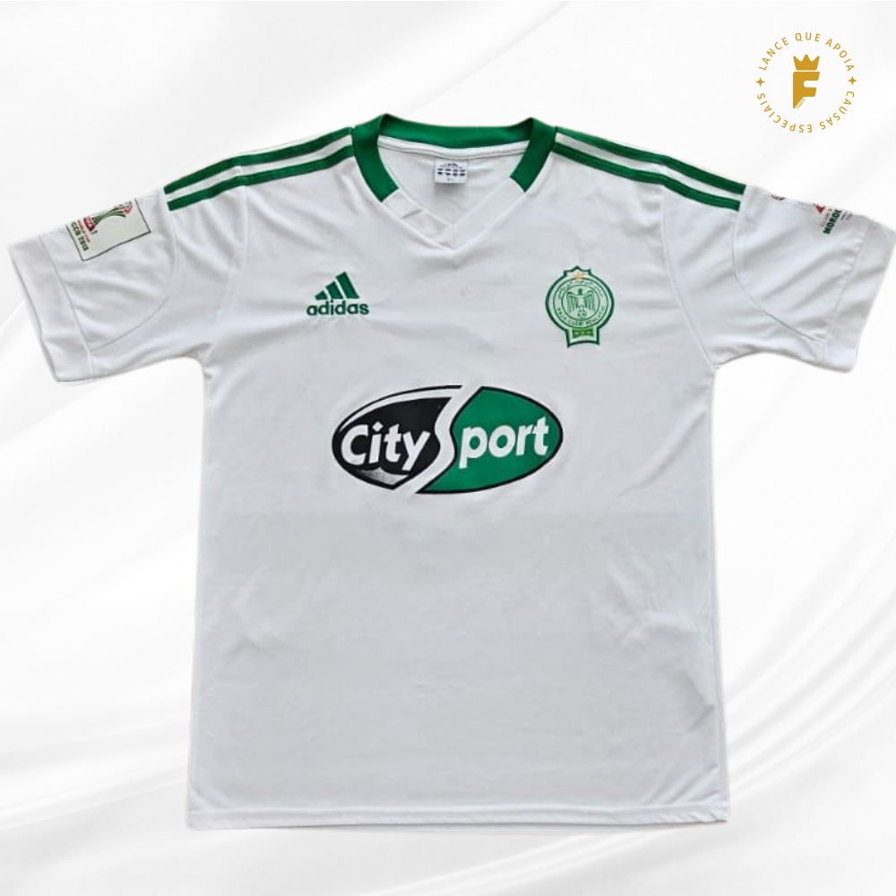 Camisa Raja Casablanca 2012-13, autografada Zakaria El Hachimi